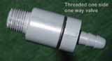 Threaded-One-Side Non-Return Valve